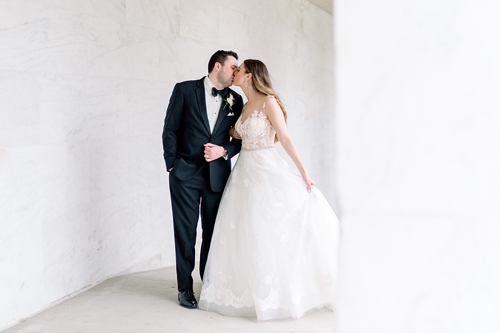 Classic Downtown Detroit Spring Black Tie Wedding by Erika Christine Photography