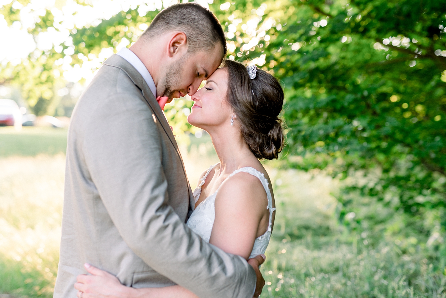 Romantic Garden Themed, Peach and Coral Summertime Wedding by Erika Christine Photography